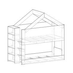 Roof frame and extend height of top guard rail modification